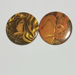 鬼滅の刃　無限城編　キービジュアル缶バッジ　伊黒小芭内　甘露寺蜜璃