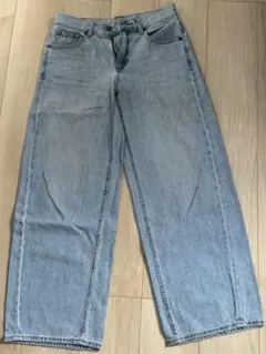 ワイドパンツ デニム