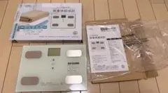 OHM 体重体組成計 HB-K120-W ホワイトのサムネイル