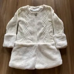 【美品】CECIL McBEEホワイトファーコート