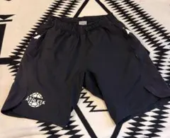 み*た様 アスレタ ATHLETA ハーフパンツ　S 黒　ブラック