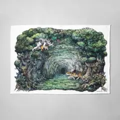 GUCCI×ヒグチユウコ　ブランケット 限定コラボ☆グッチ×ヒグチユウコ 偽物 コットンブランケット☆大人OK