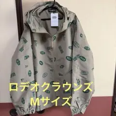 RODEO CROWNS スタンプマウンテン パーカーベージュMサイズ