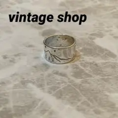 か*る様 い*ま様 【レトロ】 オシャレ　リング　メンズ