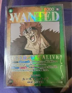 ユースタス・キッド SR SP(スペシャルカード) OP01-051