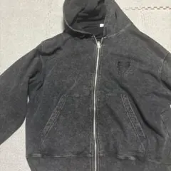 25AW HEART LOGO FULL-ZIP HOODIE L ブラック