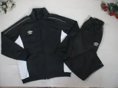 100979 アンブロ　ジャージ上下　黒