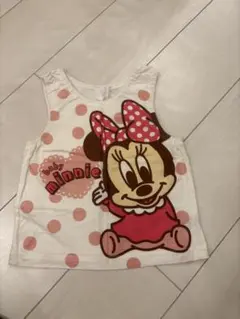 ミニーマウス タンクトップ ベビー服