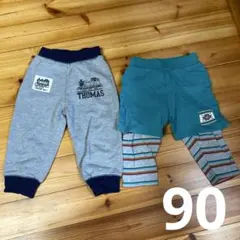 まとめ売り　トーマス など　ハーフパンツ ２点90 男の子
