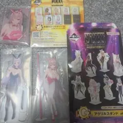 一番くじ 勝利の女神 NIKKE アクスタ2種セット アクリルチャーム1種