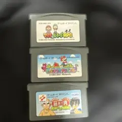 ゲームボーイアドバンスソフト 3本セット