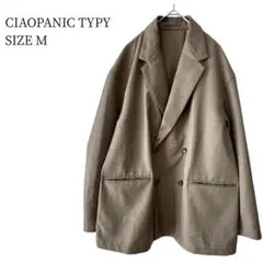 チャオパニックティピー/テーラードジャケット/チェック柄/ダブル/ジャケット