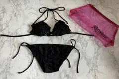 Ravijour スパンコール　ビキニセット ブラック　新品未使用