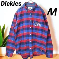 Dickies ディッキーズ ボタンダウン シャツ Ｍサイズ チェック柄 USA