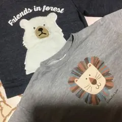 クマとライオンのベビートレーナー　95cm