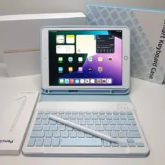 iPad 第8世代 Wi-Fi 32GB ケースとキーボード、タッチペン