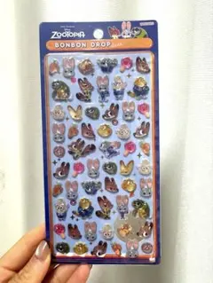 新作 正規品 ボンボンドロップシールmini ズートピア