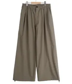 whowhat O別注 Wool twill trousers ライトグレー - メルカリ