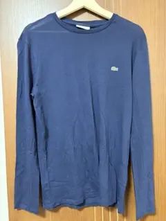 LACOSTE ネイビー 長袖カットソー Sサイズ