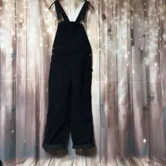 WEGO ウィーゴ ブラック 黒 コーデュロイ サロペット オーバーオール M