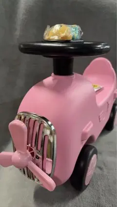 子ども用 乗用おもちゃ ピンク 乗り物 おもちゃ 車 室内遊び 65cm