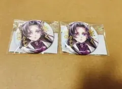 鬼滅の刃　リアルwebshop くじ　コミケ　E賞 2点缶バッジ　胡蝶カナエ