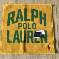ポロラルフローレン　ロゴ　タオルハンカチ
