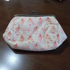 【未使用】リトルミー＆ニョロニョロのがま口ポーチ【雑誌付録】