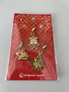 未開封　ポケモン　メタルチャーム　デデンネ鏡餅　new year お正月