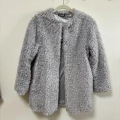 美品 ANAP ボアジャケット ライトグレー Mサイズ