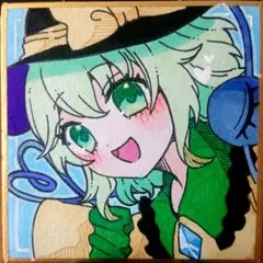 東方project 手描きイラスト ファンアート 古明地こいし
