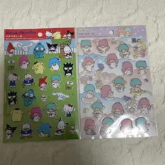 【匿名配送】ペタペタシール　サンリオキャラクターズ　キキララ