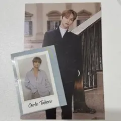 INI 写真集 タワレコステッカー ポストカード 後藤威尊