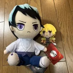 鬼滅の刃　愈史郎　我妻善逸　ぬいぐるみ　セット