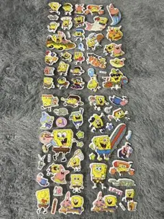 スポンジボブ ぷくぷくシールセット 約60枚