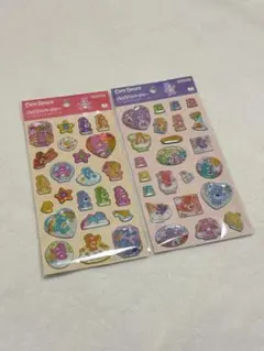 ポップデコパーティー ケアベア ラメきらクリスタルシール CareBears