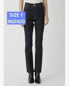 Mila owen ミラオーウェン　裾スリットスキニーデニムパンツ