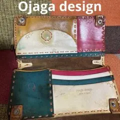 Ojaga design マルチカラー 長財布❗️本革　レザーのサムネイル