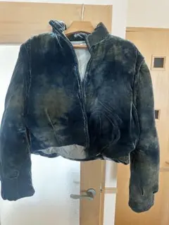 美品✨ 希少品！ ボッテガヴェネタ　ムートン　ロングベスト　ボア　ボーダー　高級 BOTTEGA VENETA - 美品✨ 希少品！ ボッテガヴェネタ ムートン ロング