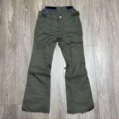 BONFIRE スノーボードウェア パンツ スキーウェア カーキ Sサイズ