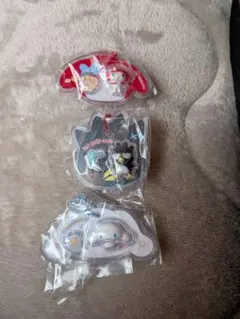 サンリオパッケージチャーム　３点セット