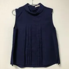 MARNI×UNIQLO ノースリーブシャツ　ネイビー