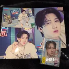 公式　Stray Kids　チャンビン　SAUNA　ラントレ　トレカ