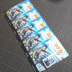 ②名探偵コナン　セブンイレブン限定　ステッカー5枚セット