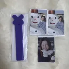 NiziU マヤ　ハッピードロー　うちわカバー&フォトカードセット