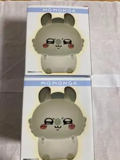 新品ちいかわ/モモンガ優しく光る シリコン ルームライト/USB【ナガノ】×2個