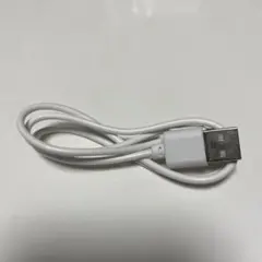 USB充電ケーブル USB-A to Micro USB マイクロBホワイト