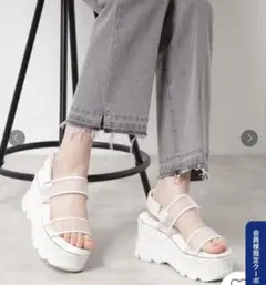 キルティング厚底スポサン　Mサイズ　エスペランサ