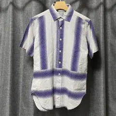 C.E CAVEMPT シーイー ストライプ シャツ ネービー Mのサムネイル