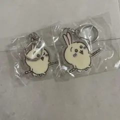 うさぎ アクリルキーホルダー ガチャガチャ 2個セット